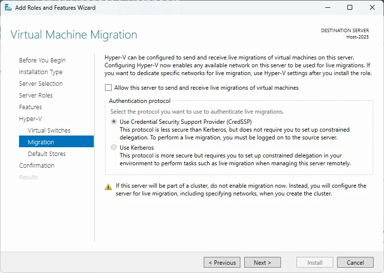 Server 2025 Add Role Hyper V 08