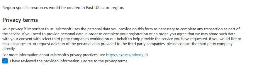Azure Arc Site Manager Privacy Terms
