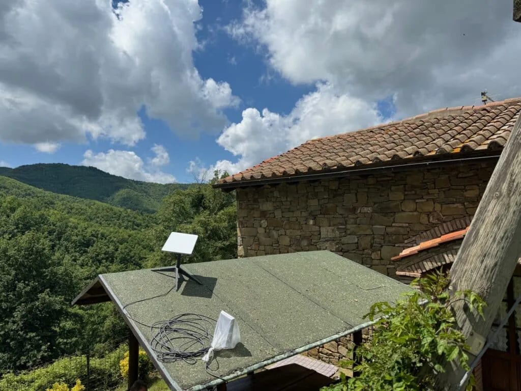 Starlink Positioning in Italy