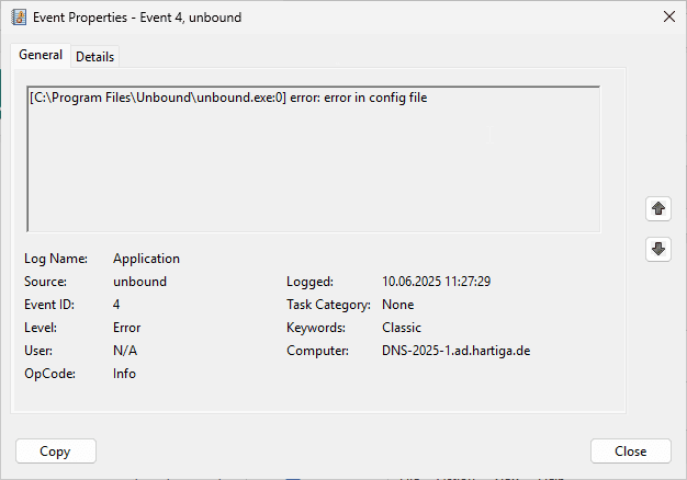 Error Event Viewer Windows Log Application 2
