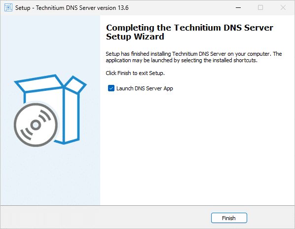 Technitium DNS Server on Windows Setup Screen #4