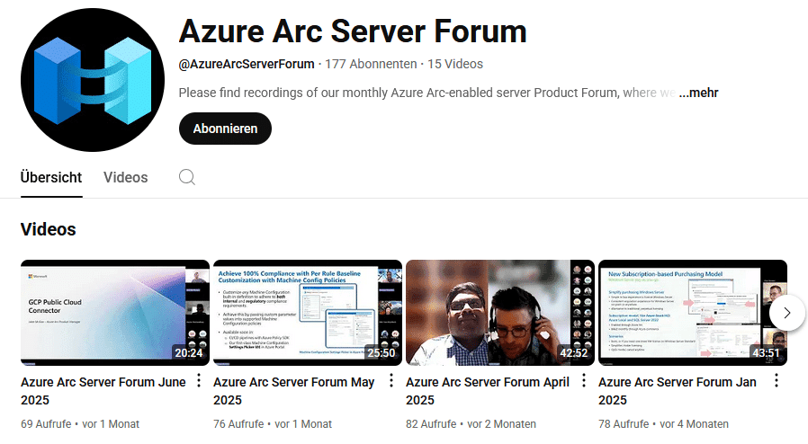 AzureArcServerForum