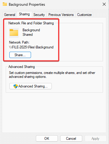 Fileshare for GPOs files 2