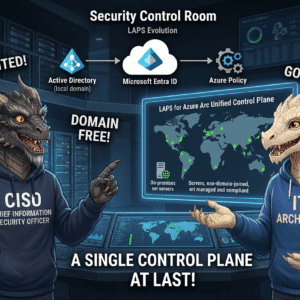 A single control plane for LAPS using AzureArc