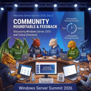Windows Server Summit 2026 Day 3 Dragons