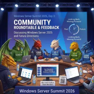 Windows Server Summit 2026 Day 3 Dragons