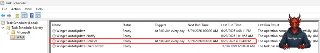 Schedule WinGet Auto Updates - Enforce GPO changes now