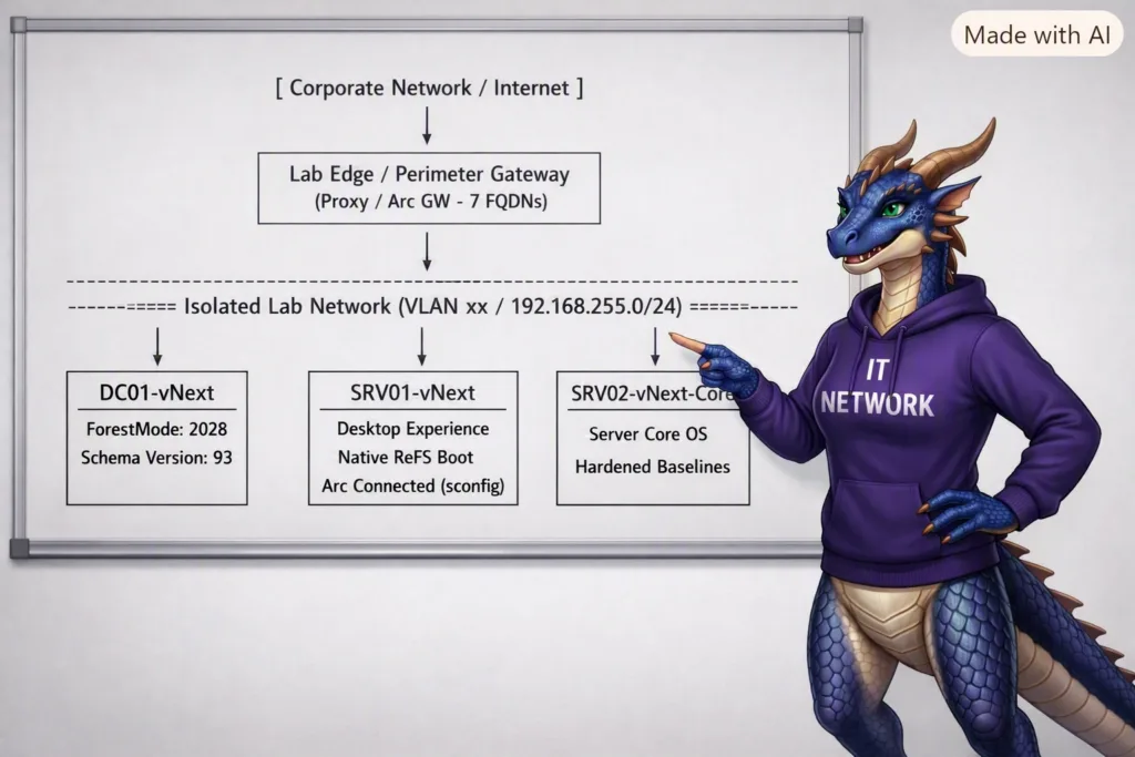 VLAN Subnet design Download and prepare for vNext presented by the IT Network dragon