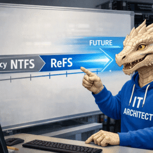 IT Dragon and Legacy NTF changing to ReFS on vNext ReFS